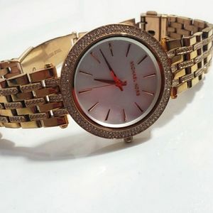 Michael's Kors rose gold watch